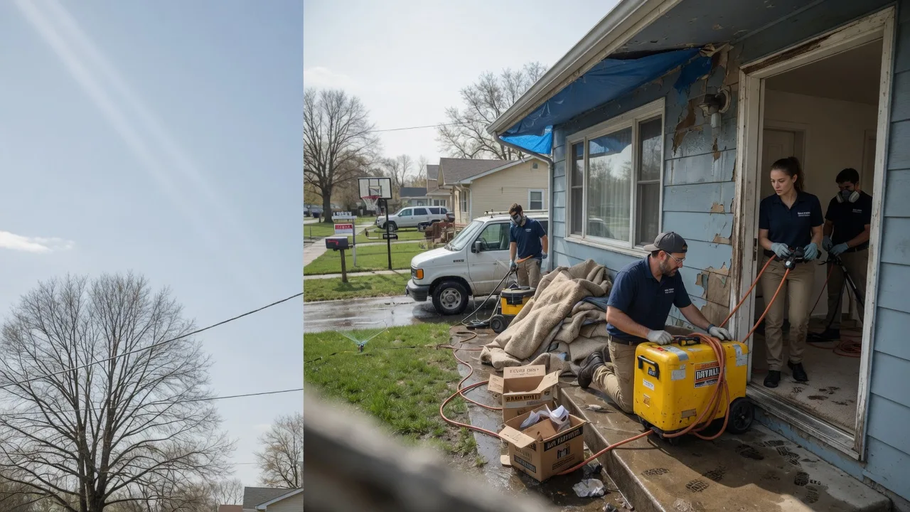 Basement Flood Cleanup in Bulger, PA near me
